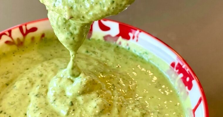 Spicy Green tahini sauce