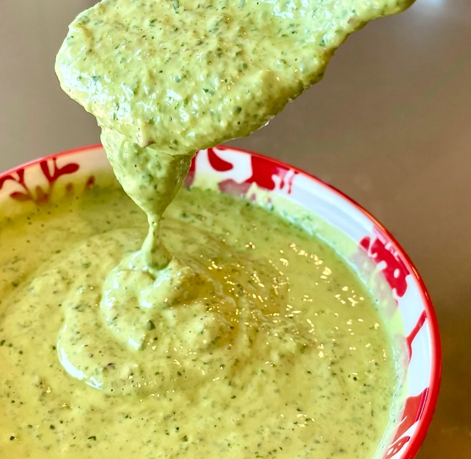 Spicy Green tahini sauce