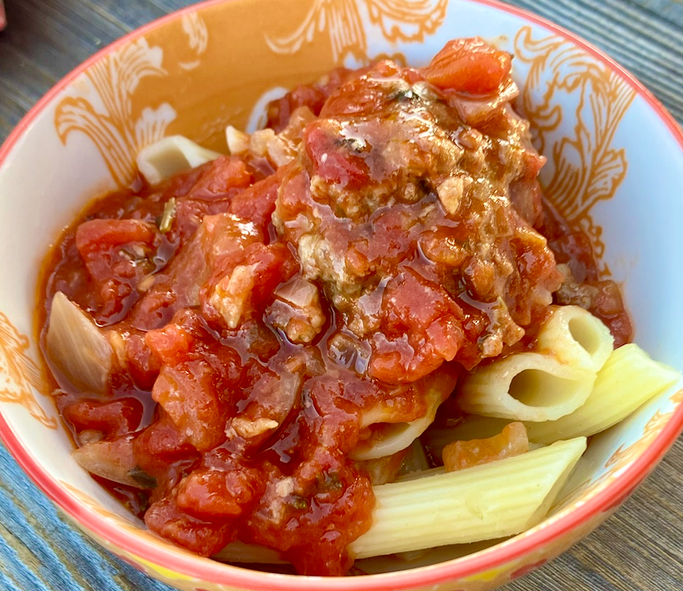 Esther’s Spaghetti and Meatballs