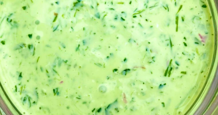 Green goddess dressing